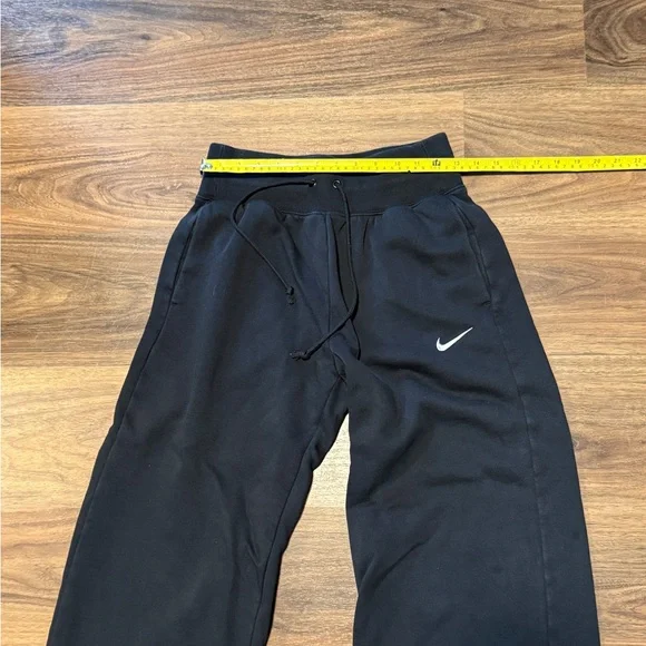 Nike Phoenix Fleece Pants Women S Gray High Waist Wide Leg Cozy Loungewear - Picture 4 of 6
